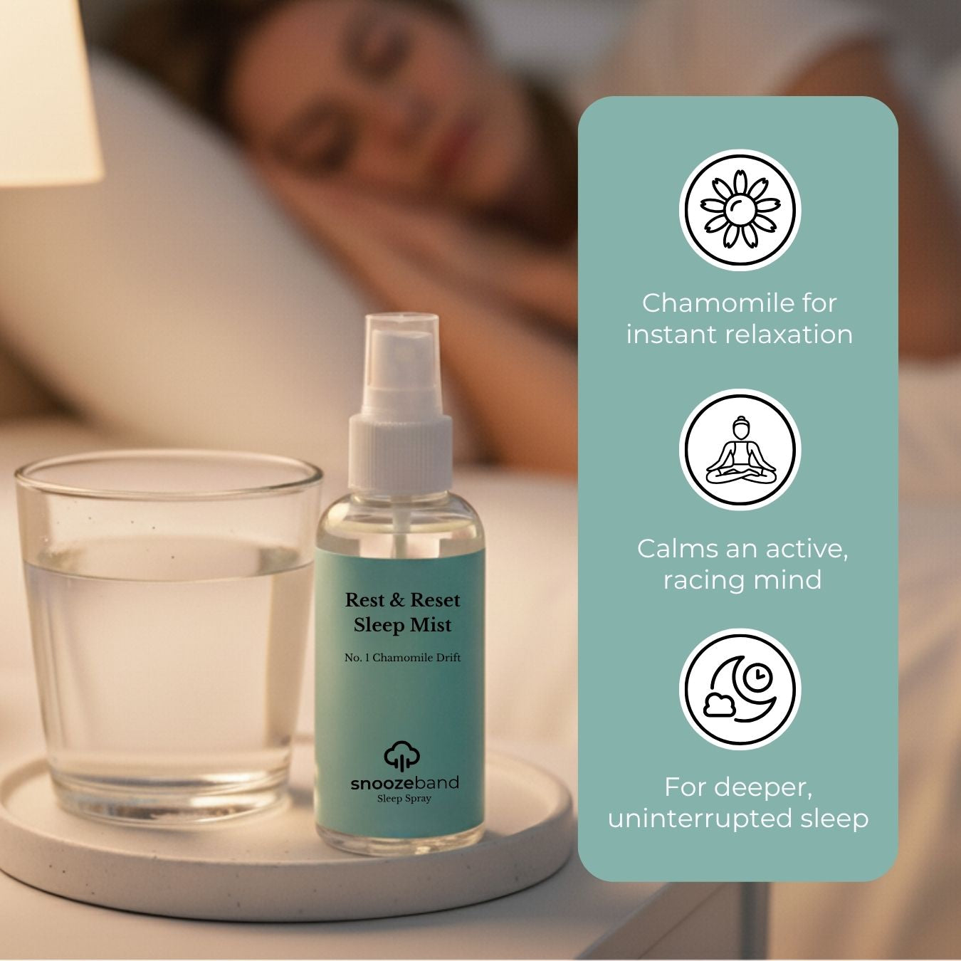 SnoozeBand™ Rest & Reset Sleep Mist